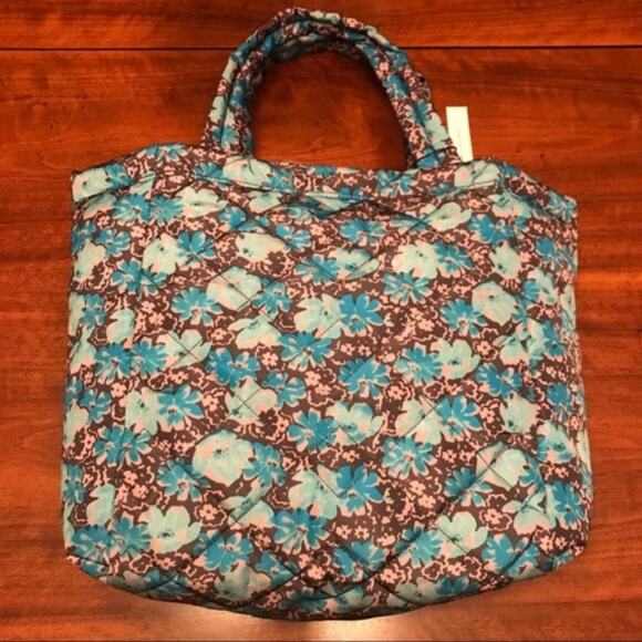 Marc Jacobs Quilted Nylon Floral Tote NWT - Picture 3 of 9